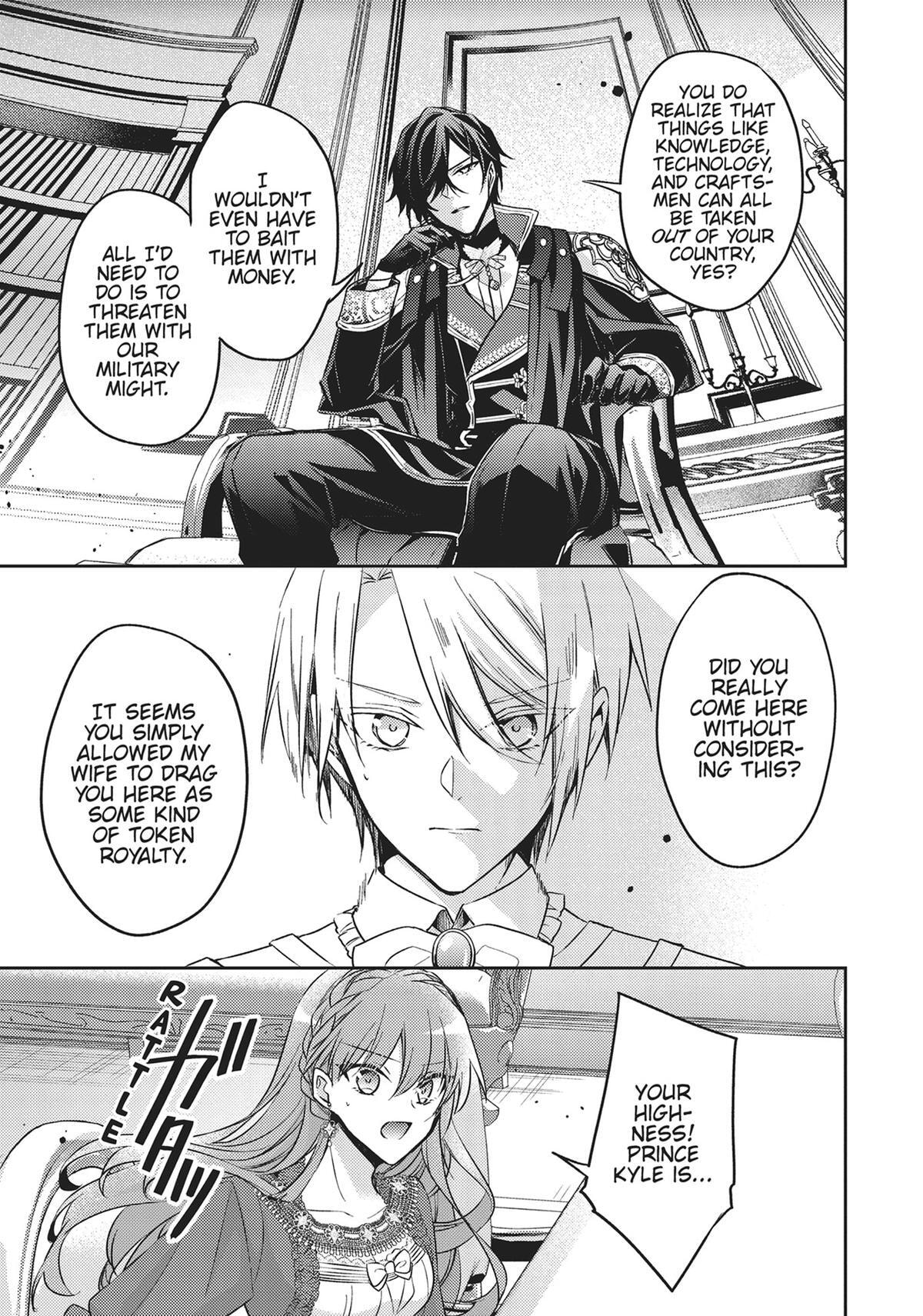 Loop 7-kaime no Akuyaku Reijou wa, Moto Tekikoku de Jiyuu Kimama na Hanayome Seikatsu o Mankitsu Suru Chapter 27 page 31 - 