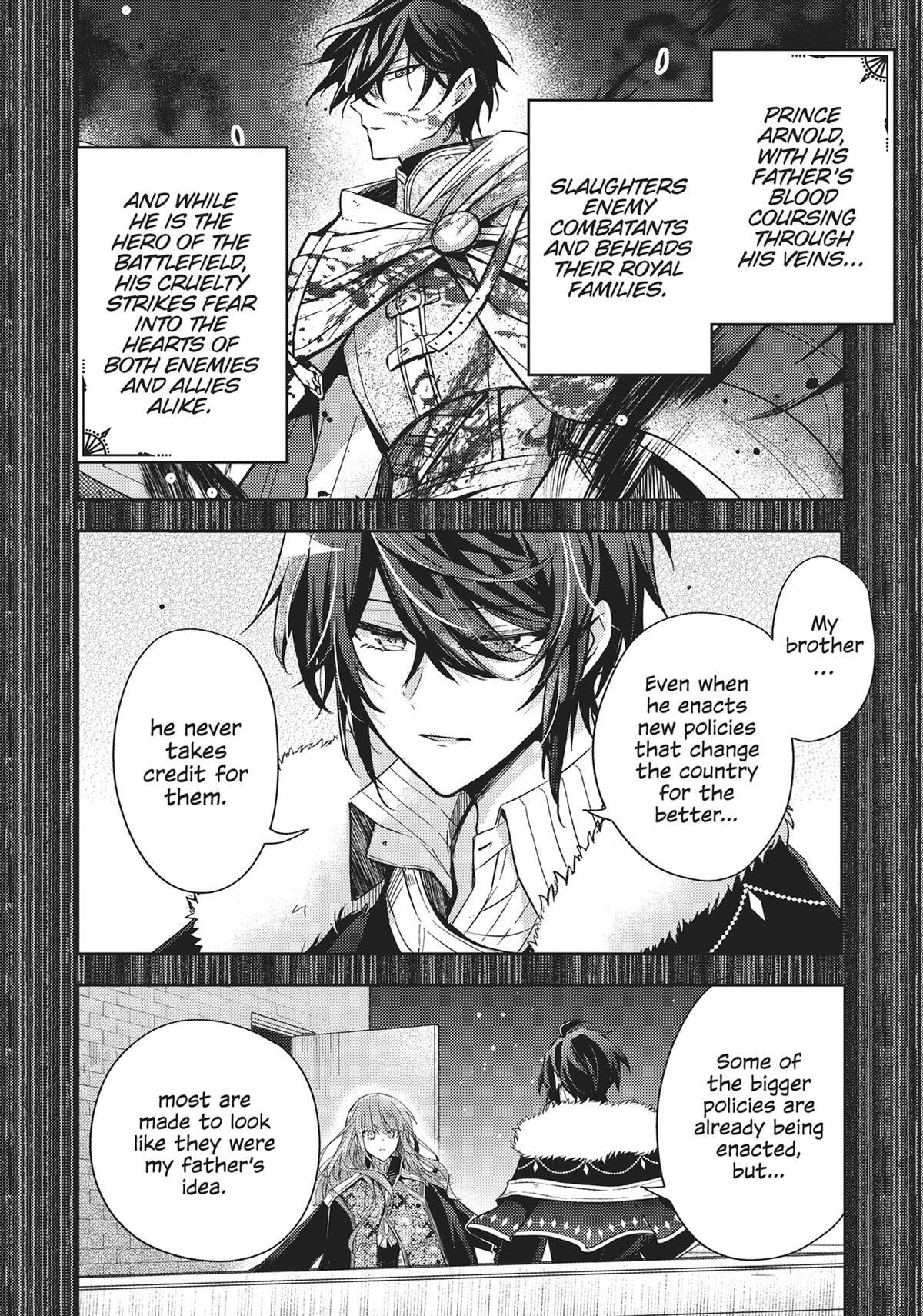 Loop 7-kaime no Akuyaku Reijou wa, Moto Tekikoku de Jiyuu Kimama na Hanayome Seikatsu o Mankitsu Suru Chapter 28 page 2 - 