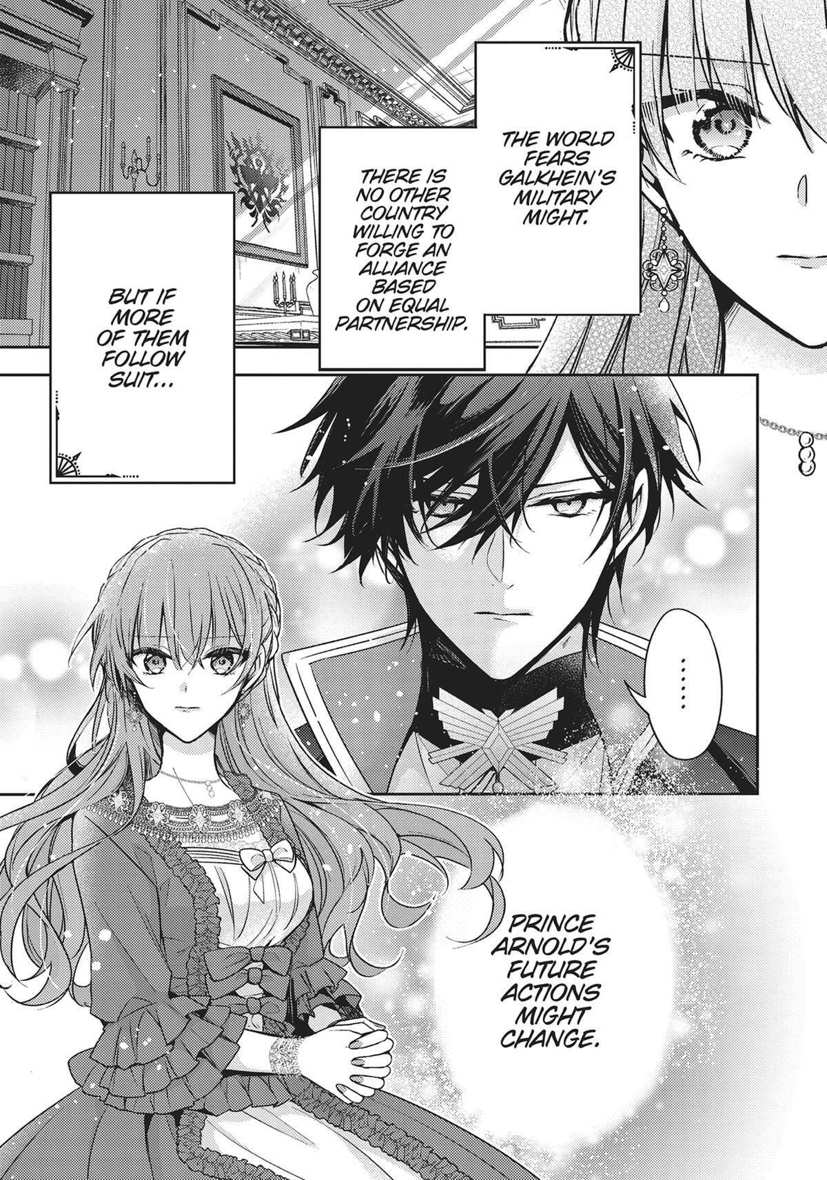 Loop 7-kaime no Akuyaku Reijou wa, Moto Tekikoku de Jiyuu Kimama na Hanayome Seikatsu o Mankitsu Suru Chapter 28 page 12 - 