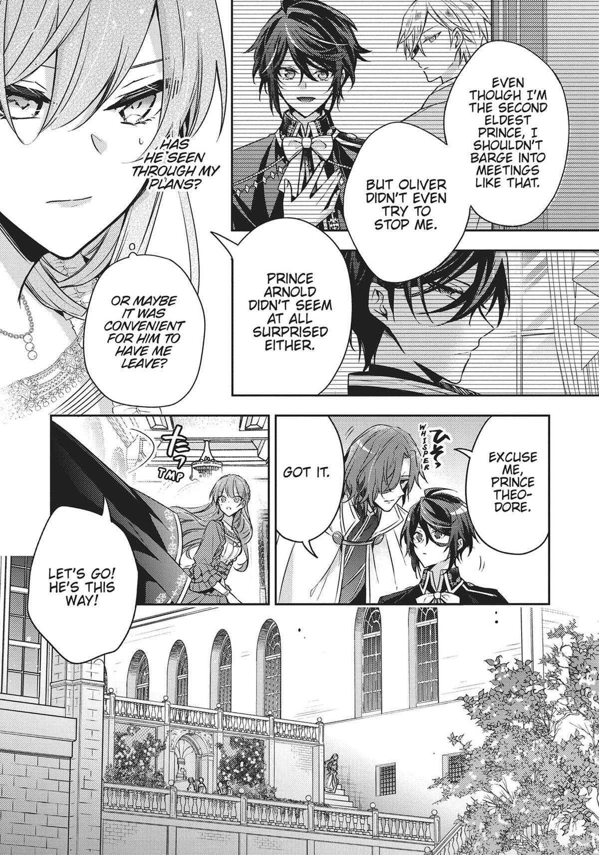 Loop 7-kaime no Akuyaku Reijou wa, Moto Tekikoku de Jiyuu Kimama na Hanayome Seikatsu o Mankitsu Suru Chapter 28 page 21 - 