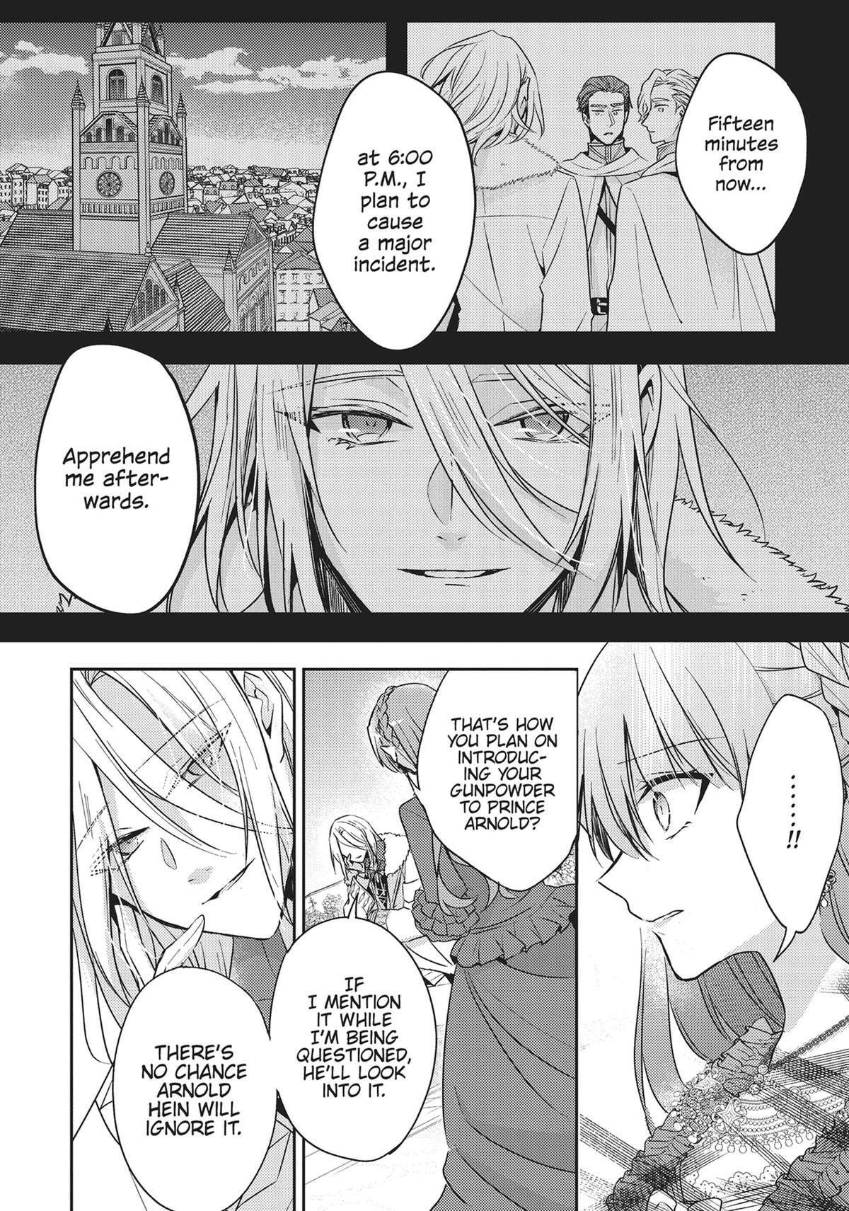 Loop 7-kaime no Akuyaku Reijou wa, Moto Tekikoku de Jiyuu Kimama na Hanayome Seikatsu o Mankitsu Suru Chapter 28 page 27 - 