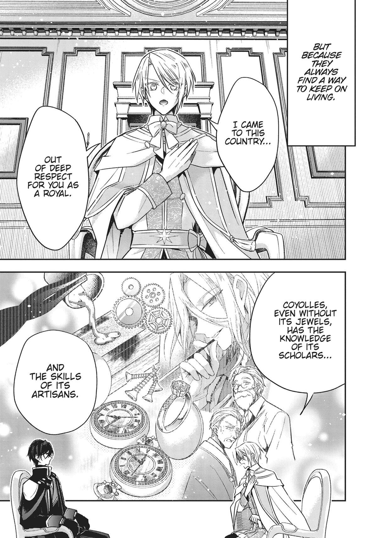 Loop 7-kaime no Akuyaku Reijou wa, Moto Tekikoku de Jiyuu Kimama na Hanayome Seikatsu o Mankitsu Suru Chapter 28 page 10 - 