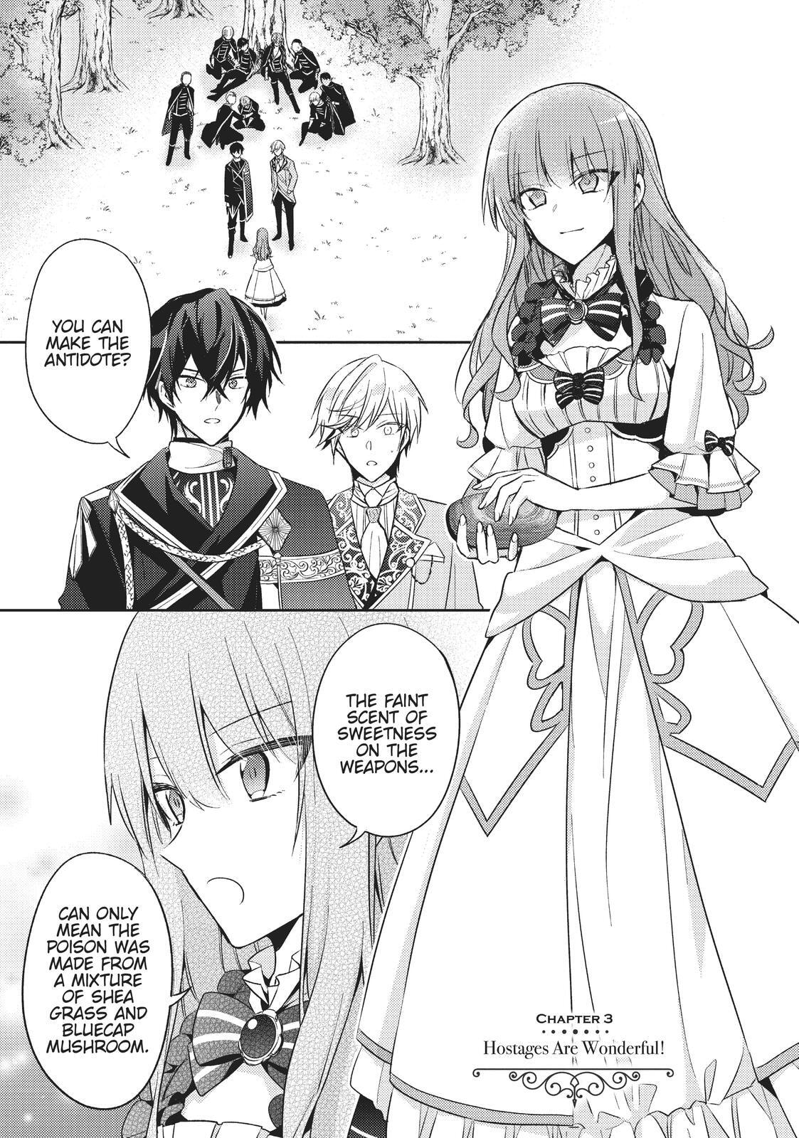 Loop 7-kaime no Akuyaku Reijou wa, Moto Tekikoku de Jiyuu Kimama na Hanayome Seikatsu o Mankitsu Suru Chapter 3 page 1 - 