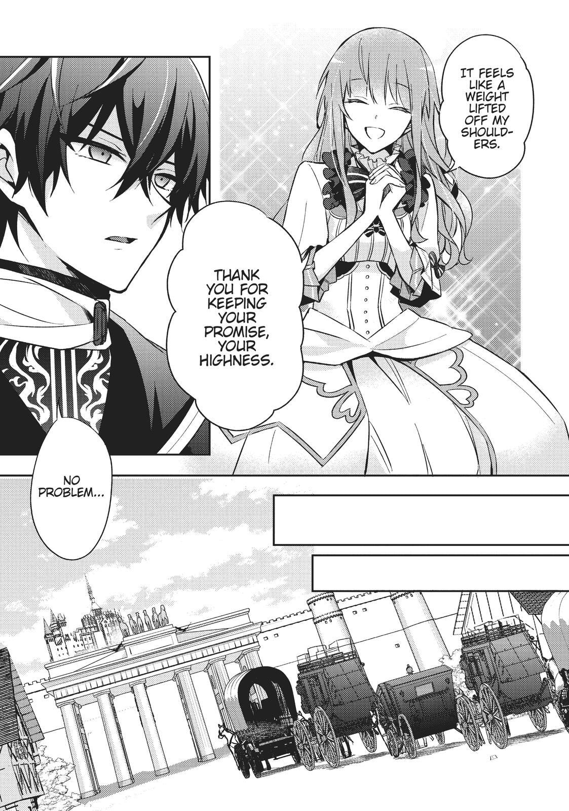 Loop 7-kaime no Akuyaku Reijou wa, Moto Tekikoku de Jiyuu Kimama na Hanayome Seikatsu o Mankitsu Suru Chapter 3 page 15 - 