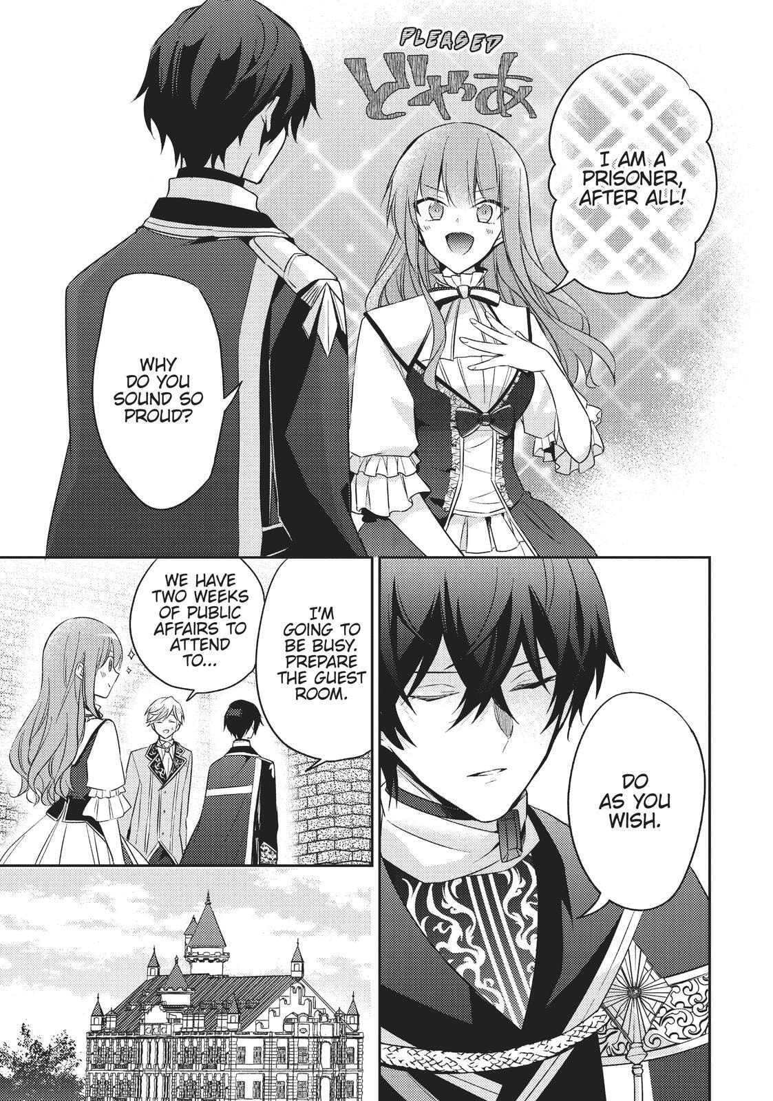 Loop 7-kaime no Akuyaku Reijou wa, Moto Tekikoku de Jiyuu Kimama na Hanayome Seikatsu o Mankitsu Suru Chapter 3 page 22 - 
