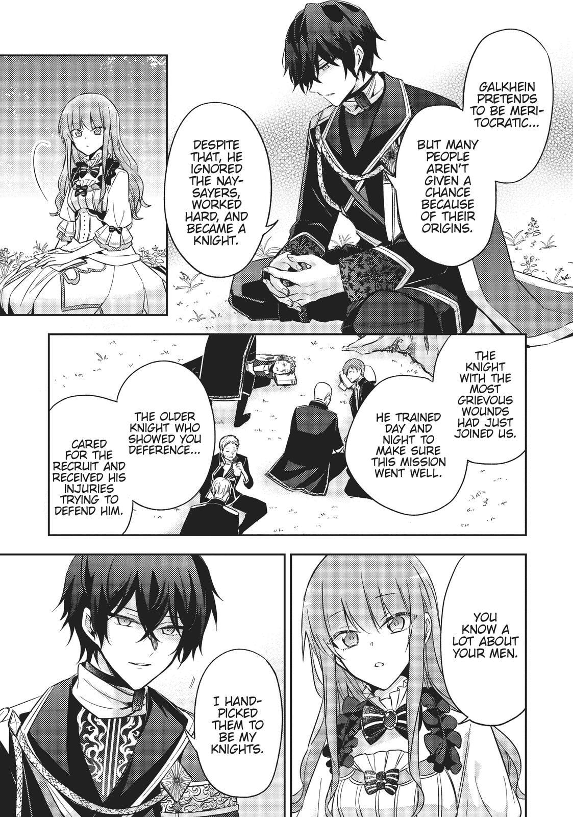 Loop 7-kaime no Akuyaku Reijou wa, Moto Tekikoku de Jiyuu Kimama na Hanayome Seikatsu o Mankitsu Suru Chapter 3 page 9 - 