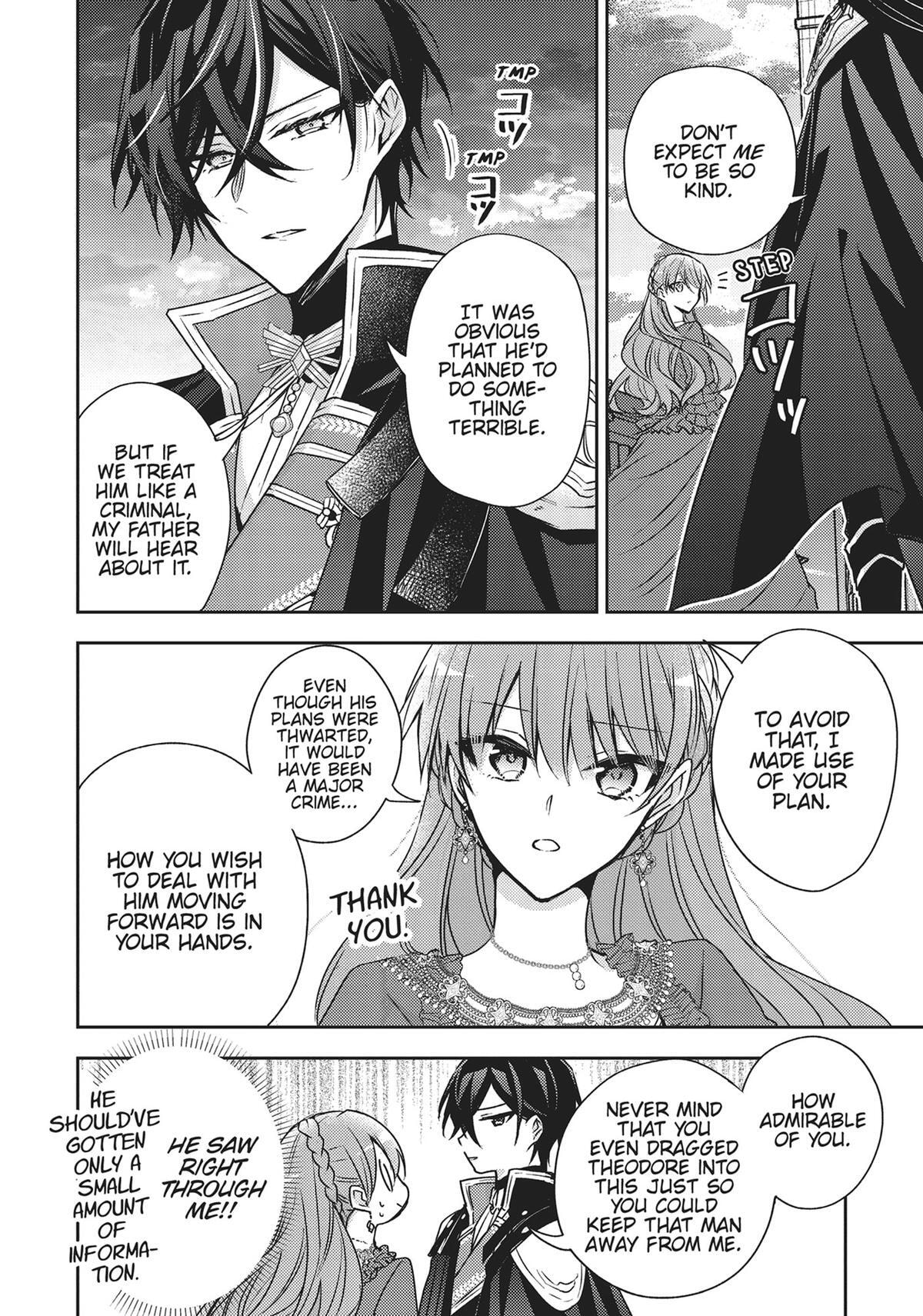 Loop 7-kaime no Akuyaku Reijou wa, Moto Tekikoku de Jiyuu Kimama na Hanayome Seikatsu o Mankitsu Suru Chapter 30 page 16 - 