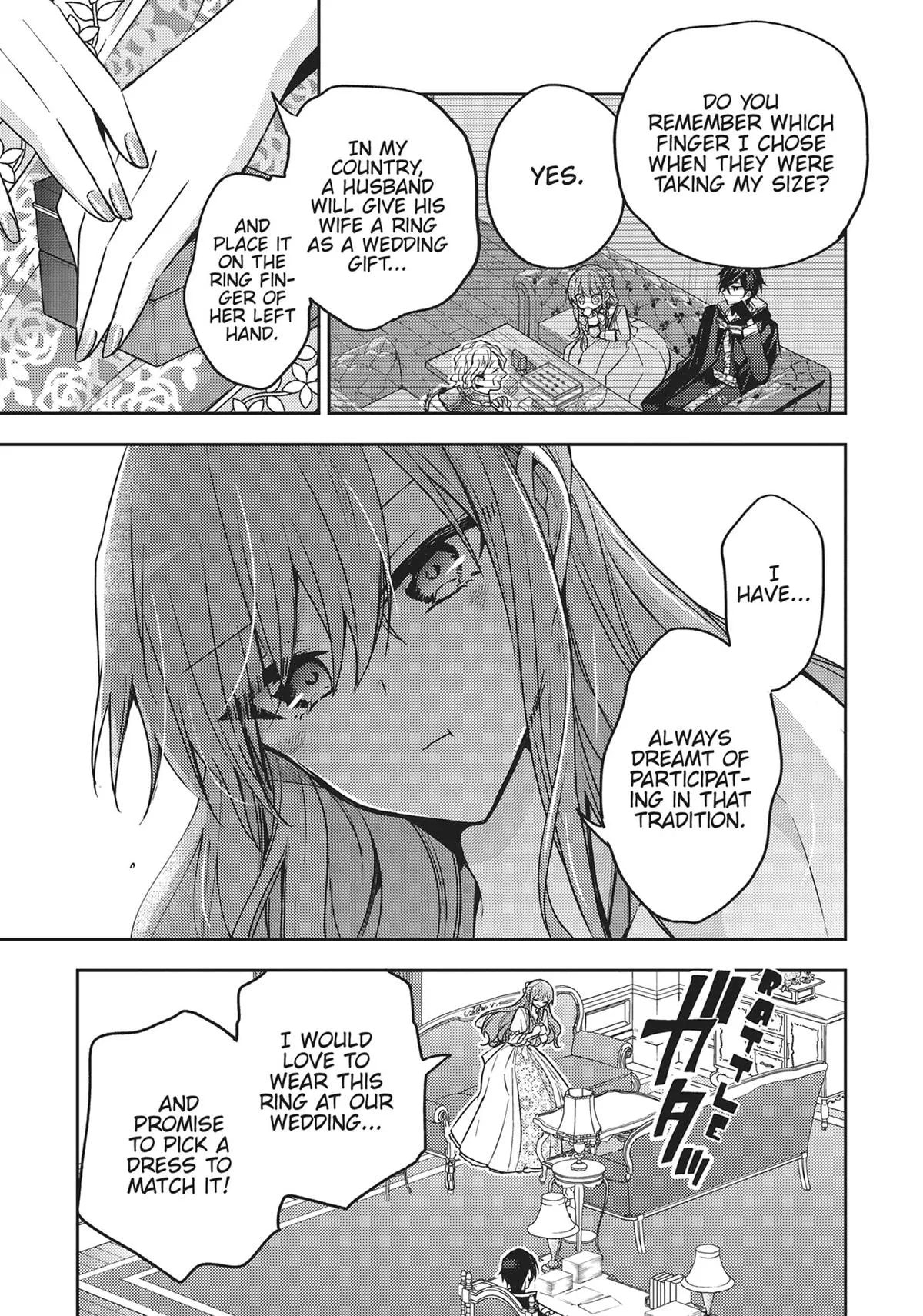 Loop 7-kaime no Akuyaku Reijou wa, Moto Tekikoku de Jiyuu Kimama na Hanayome Seikatsu o Mankitsu Suru Chapter 31.1 page 7 - 