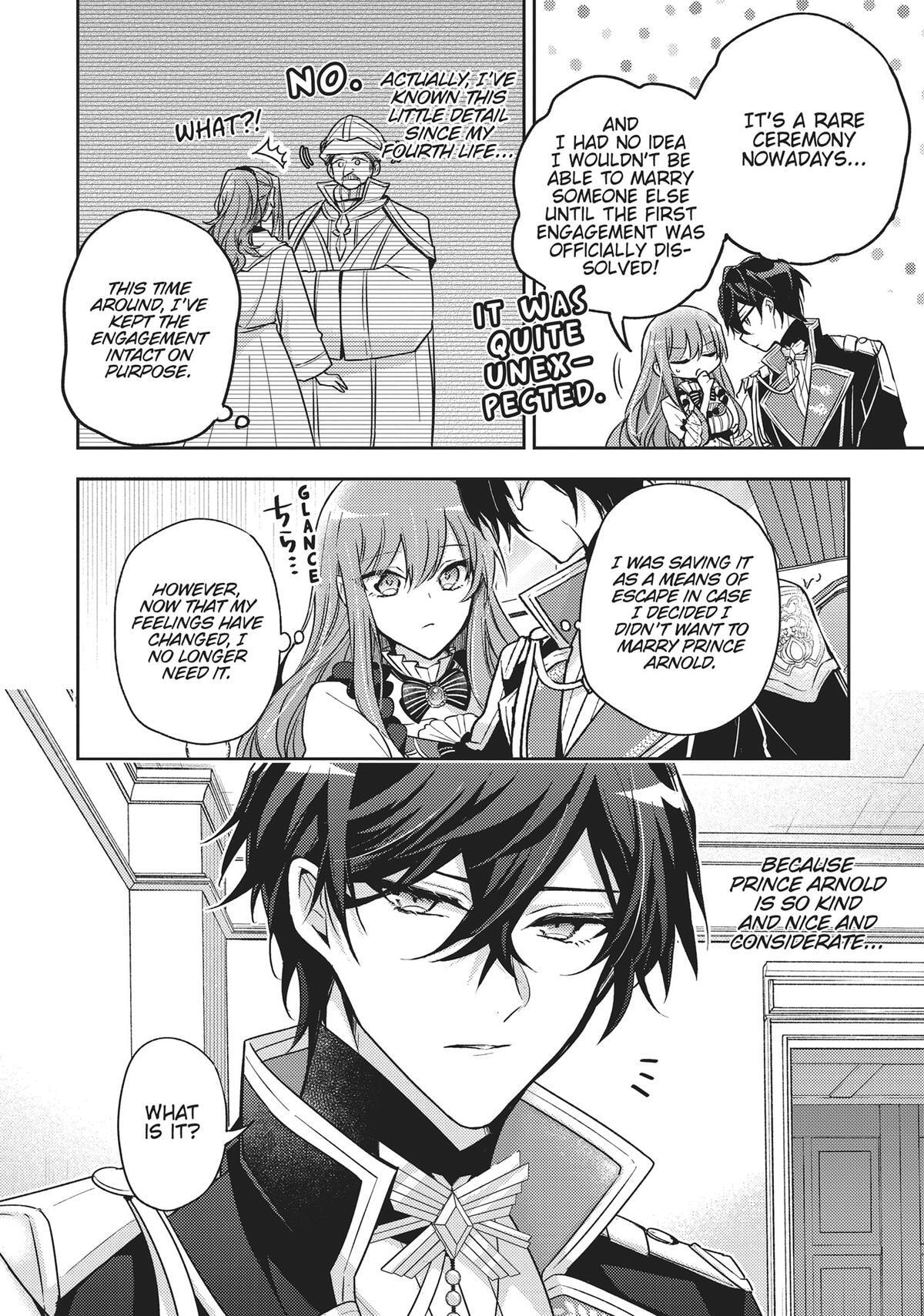 Loop 7-kaime no Akuyaku Reijou wa, Moto Tekikoku de Jiyuu Kimama na Hanayome Seikatsu o Mankitsu Suru Chapter 32 page 15 - 
