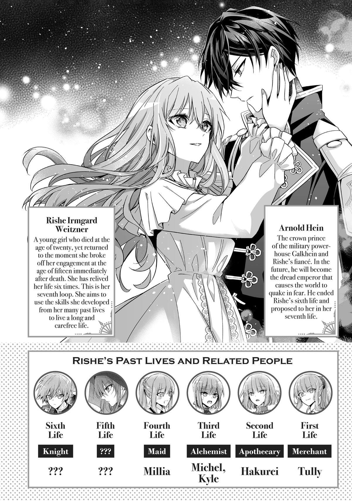Loop 7-kaime no Akuyaku Reijou wa, Moto Tekikoku de Jiyuu Kimama na Hanayome Seikatsu o Mankitsu Suru Chapter 32 page 3 - 