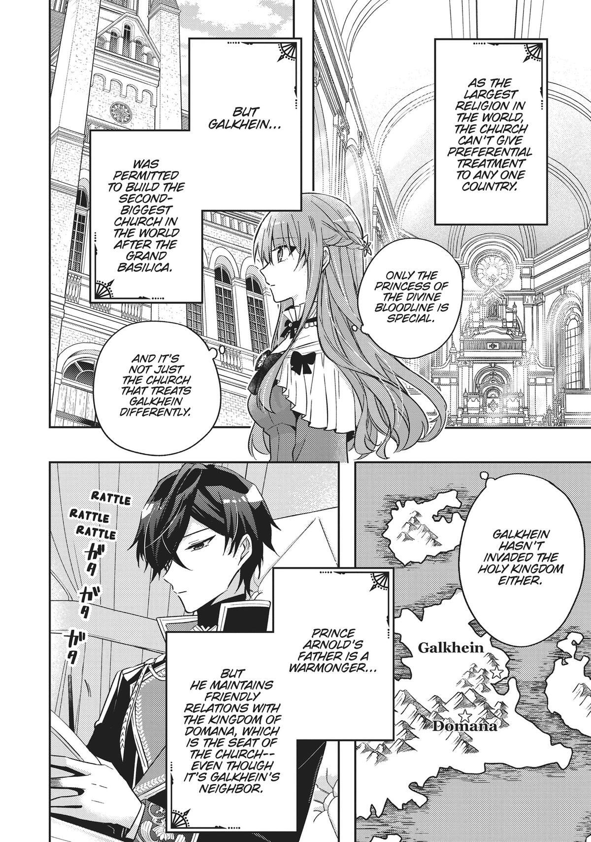 Loop 7-kaime no Akuyaku Reijou wa, Moto Tekikoku de Jiyuu Kimama na Hanayome Seikatsu o Mankitsu Suru Chapter 32 page 23 - 