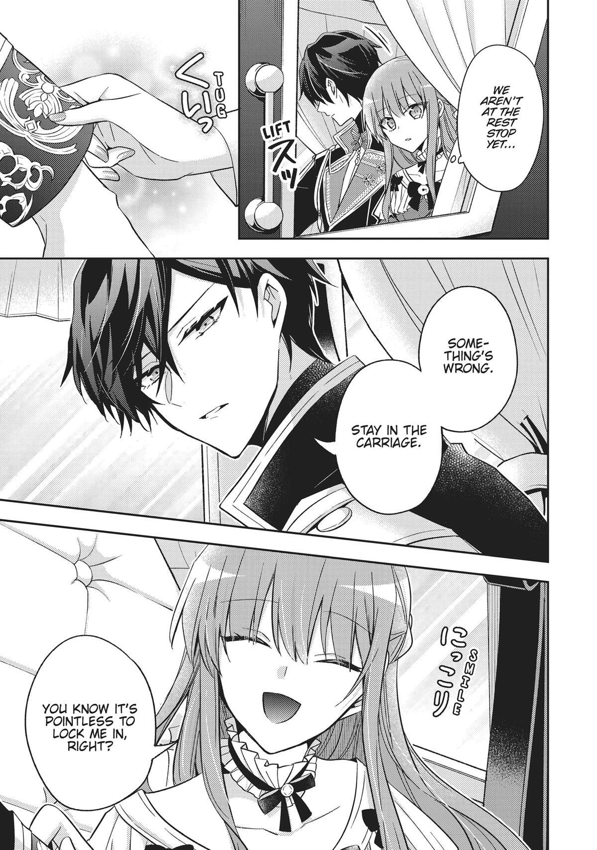 Loop 7-kaime no Akuyaku Reijou wa, Moto Tekikoku de Jiyuu Kimama na Hanayome Seikatsu o Mankitsu Suru Chapter 32 page 26 - 