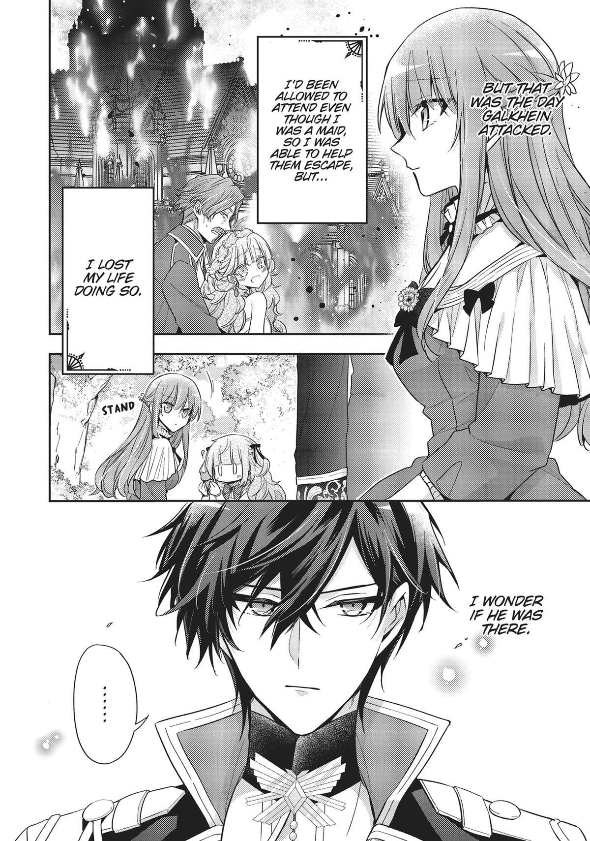 Loop 7-kaime no Akuyaku Reijou wa, Moto Tekikoku de Jiyuu Kimama na Hanayome Seikatsu o Mankitsu Suru Chapter 33 page 8 - 