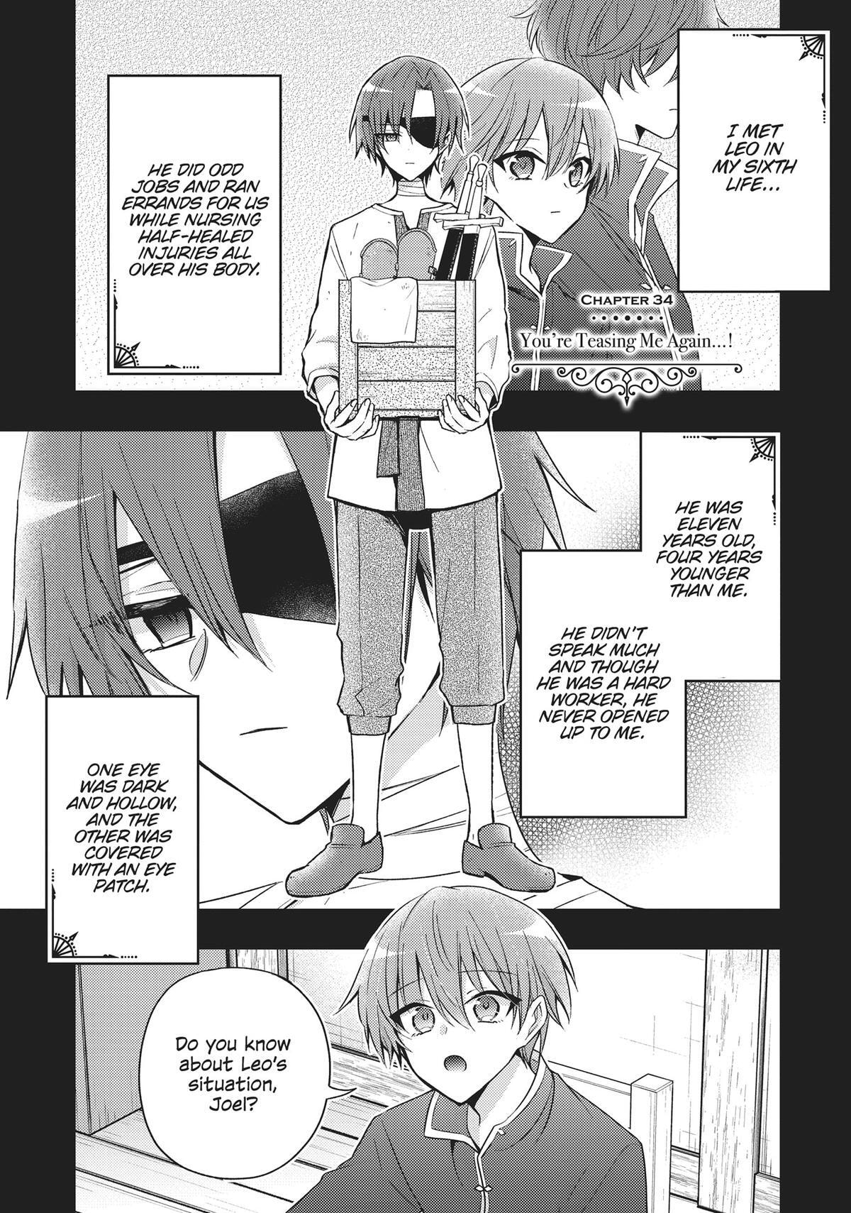 Loop 7-kaime no Akuyaku Reijou wa, Moto Tekikoku de Jiyuu Kimama na Hanayome Seikatsu o Mankitsu Suru Chapter 34 page 1 - 