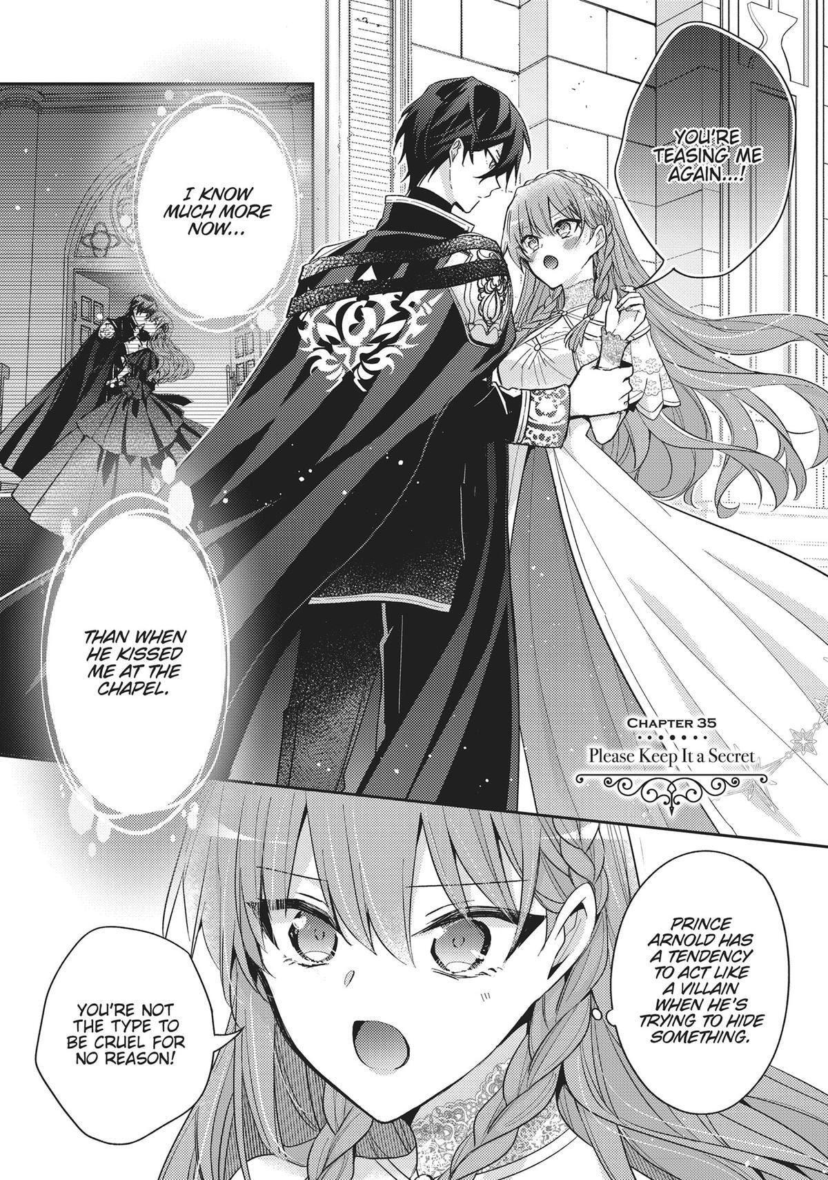 Loop 7-kaime no Akuyaku Reijou wa, Moto Tekikoku de Jiyuu Kimama na Hanayome Seikatsu o Mankitsu Suru Chapter 35 page 1 - 