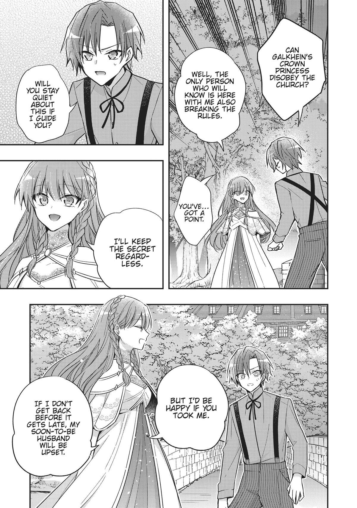 Loop 7-kaime no Akuyaku Reijou wa, Moto Tekikoku de Jiyuu Kimama na Hanayome Seikatsu o Mankitsu Suru Chapter 35 page 26 - 