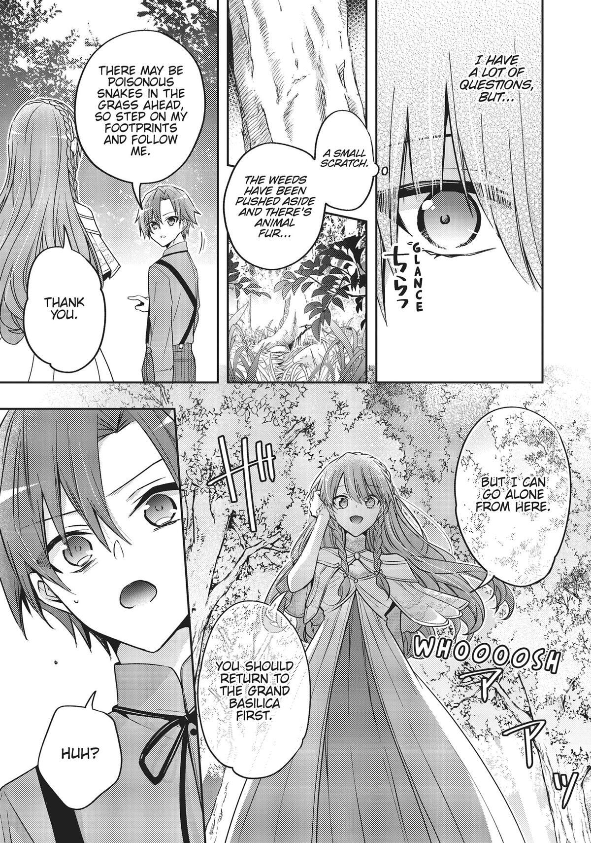 Loop 7-kaime no Akuyaku Reijou wa, Moto Tekikoku de Jiyuu Kimama na Hanayome Seikatsu o Mankitsu Suru Chapter 36 page 3 - 