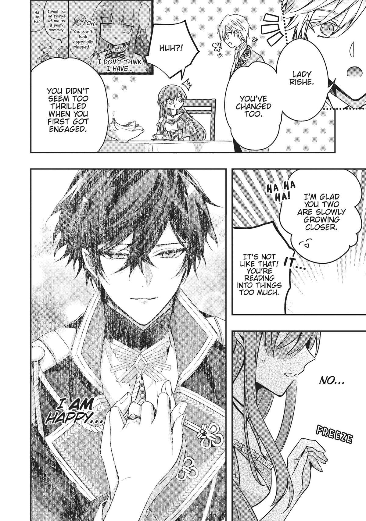 Loop 7-kaime no Akuyaku Reijou wa, Moto Tekikoku de Jiyuu Kimama na Hanayome Seikatsu o Mankitsu Suru Chapter 36 page 22 - 
