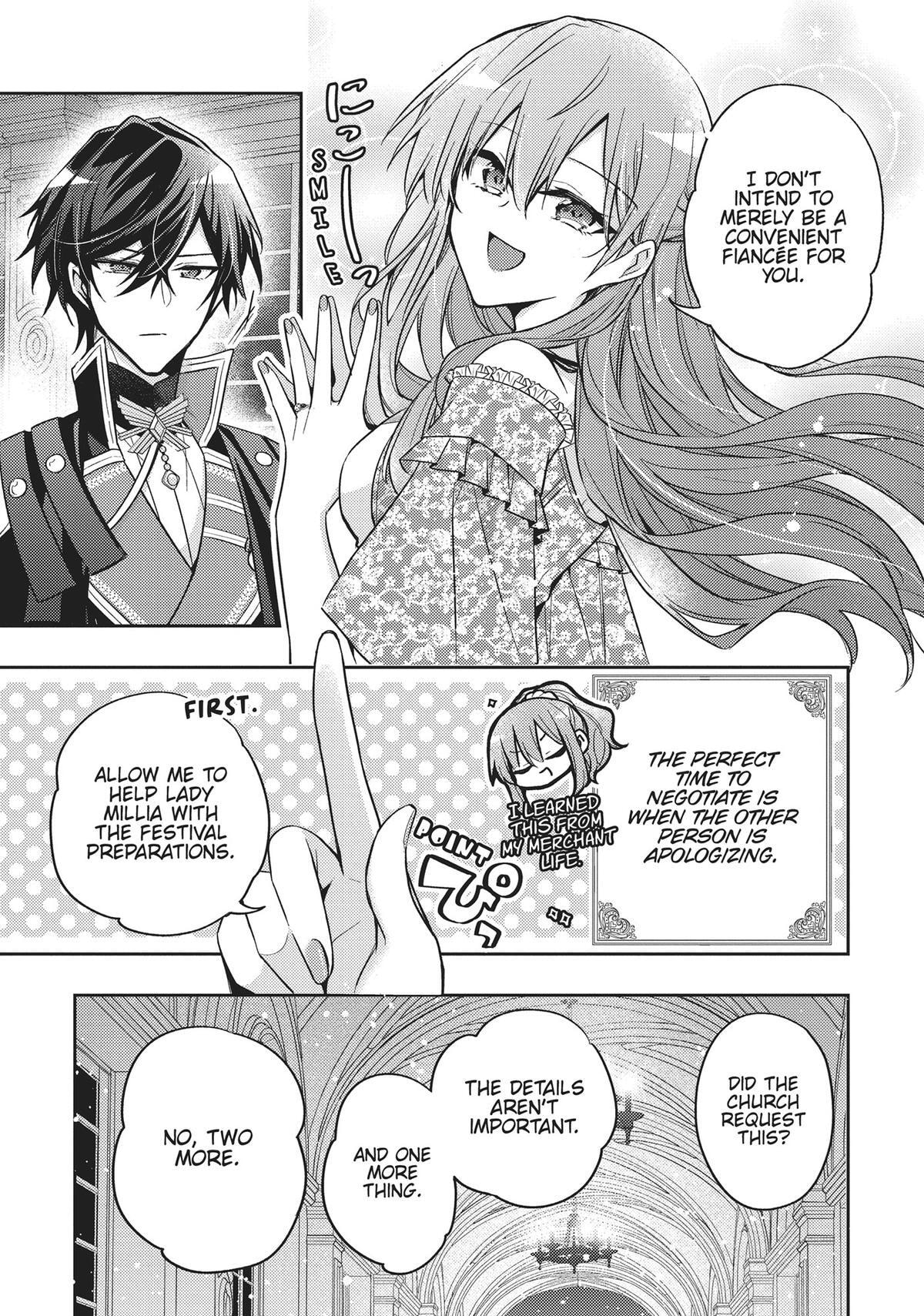 Loop 7-kaime no Akuyaku Reijou wa, Moto Tekikoku de Jiyuu Kimama na Hanayome Seikatsu o Mankitsu Suru Chapter 36 page 38 - 