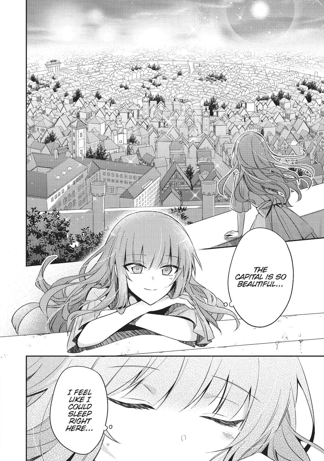 Loop 7-kaime no Akuyaku Reijou wa, Moto Tekikoku de Jiyuu Kimama na Hanayome Seikatsu o Mankitsu Suru Chapter 4 page 12 - 