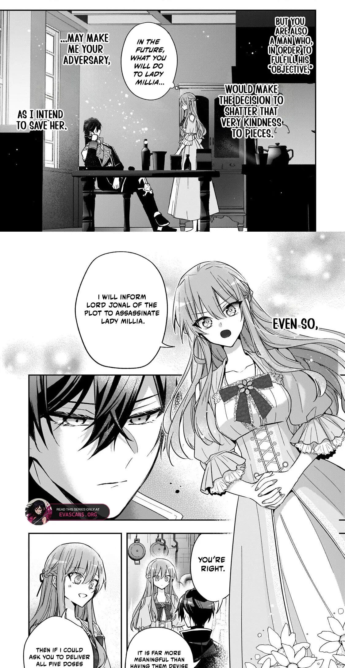 Loop 7-kaime no Akuyaku Reijou wa, Moto Tekikoku de Jiyuu Kimama na Hanayome Seikatsu o Mankitsu Suru Chapter 40.1 page 13 - 