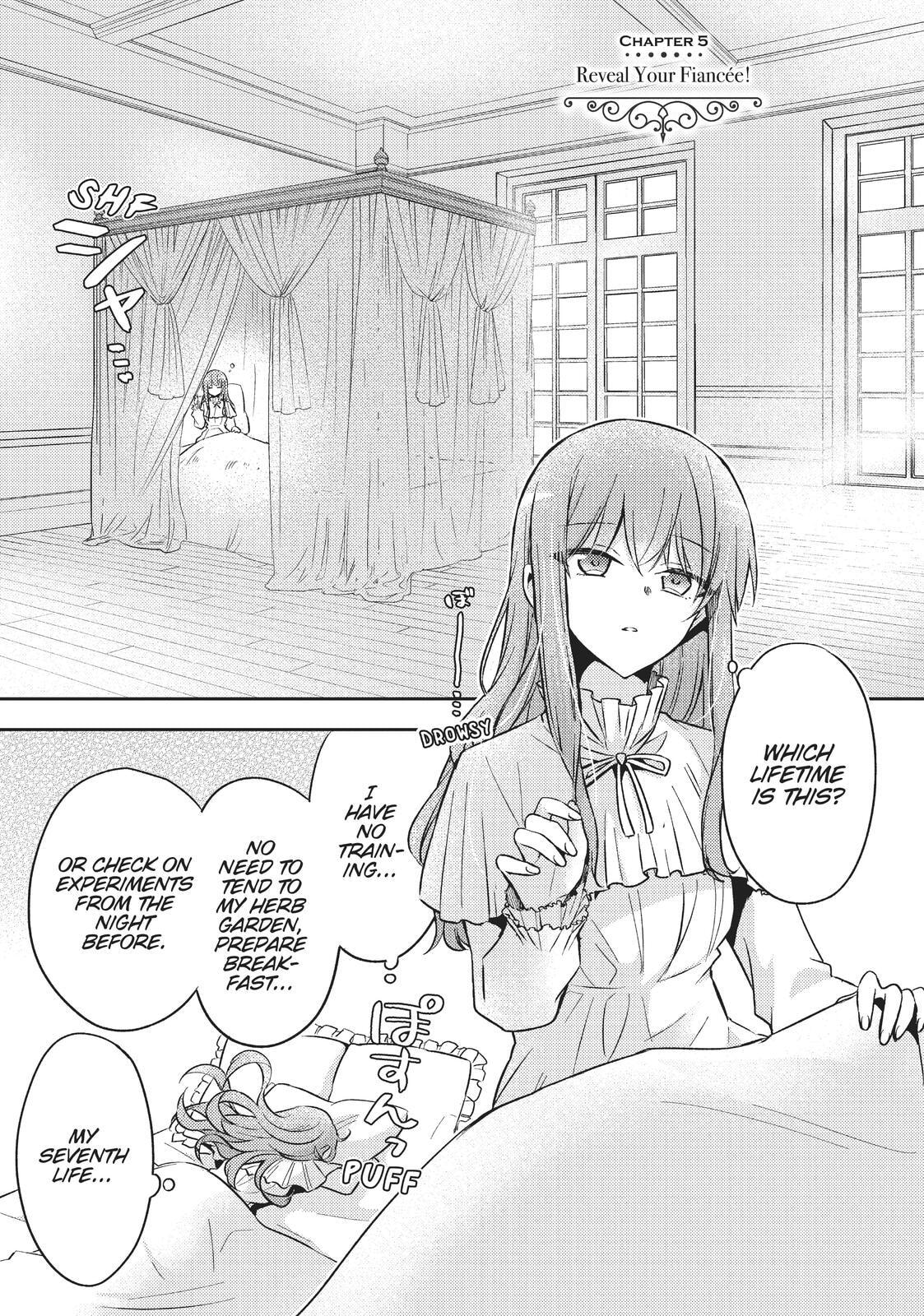 Loop 7-kaime no Akuyaku Reijou wa, Moto Tekikoku de Jiyuu Kimama na Hanayome Seikatsu o Mankitsu Suru Chapter 5 page 1 - 