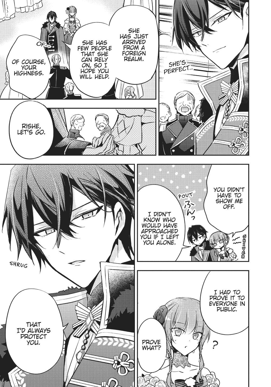 Loop 7-kaime no Akuyaku Reijou wa, Moto Tekikoku de Jiyuu Kimama na Hanayome Seikatsu o Mankitsu Suru Chapter 5 page 16 - 