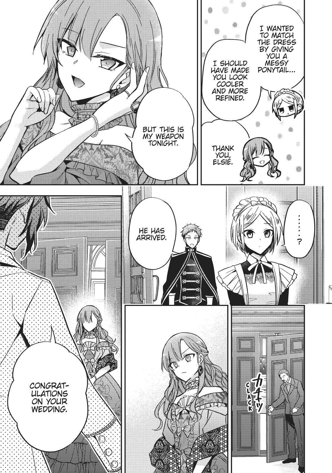 Loop 7-kaime no Akuyaku Reijou wa, Moto Tekikoku de Jiyuu Kimama na Hanayome Seikatsu o Mankitsu Suru Chapter 7 page 23 - 