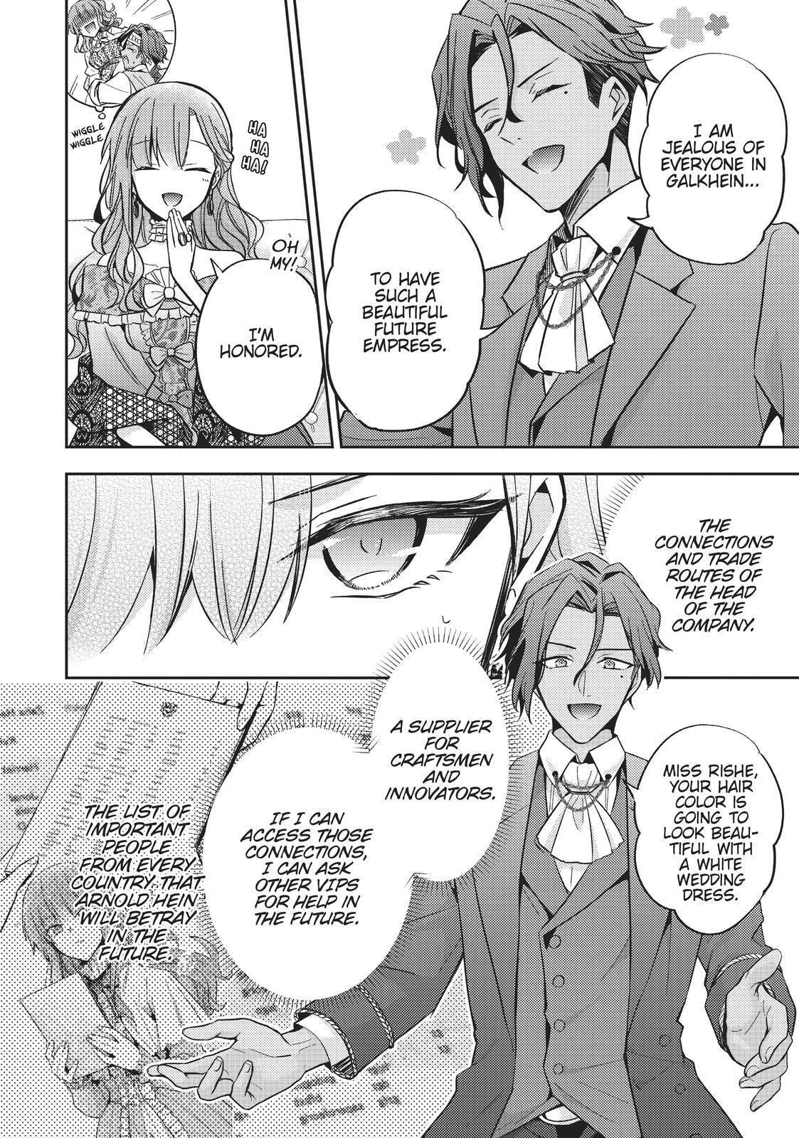 Loop 7-kaime no Akuyaku Reijou wa, Moto Tekikoku de Jiyuu Kimama na Hanayome Seikatsu o Mankitsu Suru Chapter 7 page 26 - 