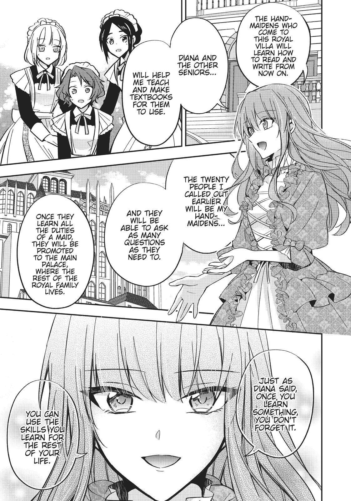 Loop 7-kaime no Akuyaku Reijou wa, Moto Tekikoku de Jiyuu Kimama na Hanayome Seikatsu o Mankitsu Suru Chapter 7 page 9 - 