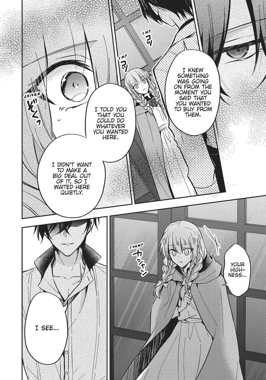 Loop 7-kaime no Akuyaku Reijou wa, Moto Tekikoku de Jiyuu Kimama na Hanayome Seikatsu o Mankitsu Suru Chapter 8 page 24 - 