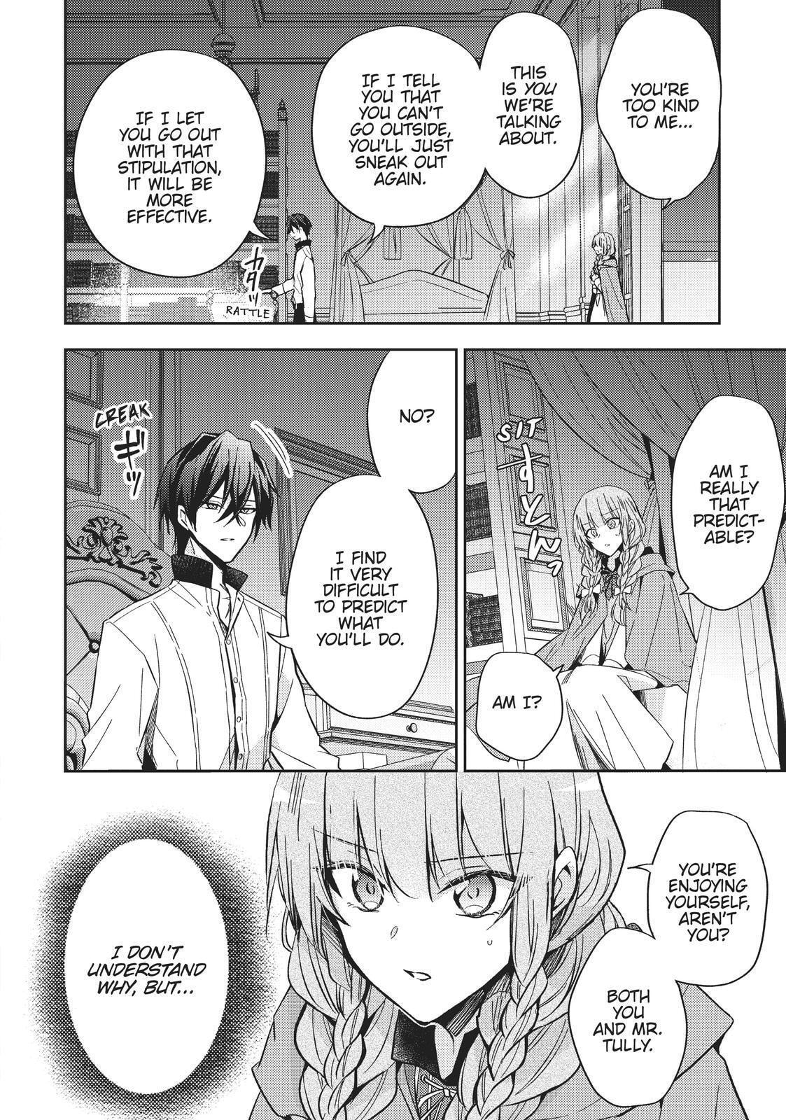 Loop 7-kaime no Akuyaku Reijou wa, Moto Tekikoku de Jiyuu Kimama na Hanayome Seikatsu o Mankitsu Suru Chapter 8 page 30 - 