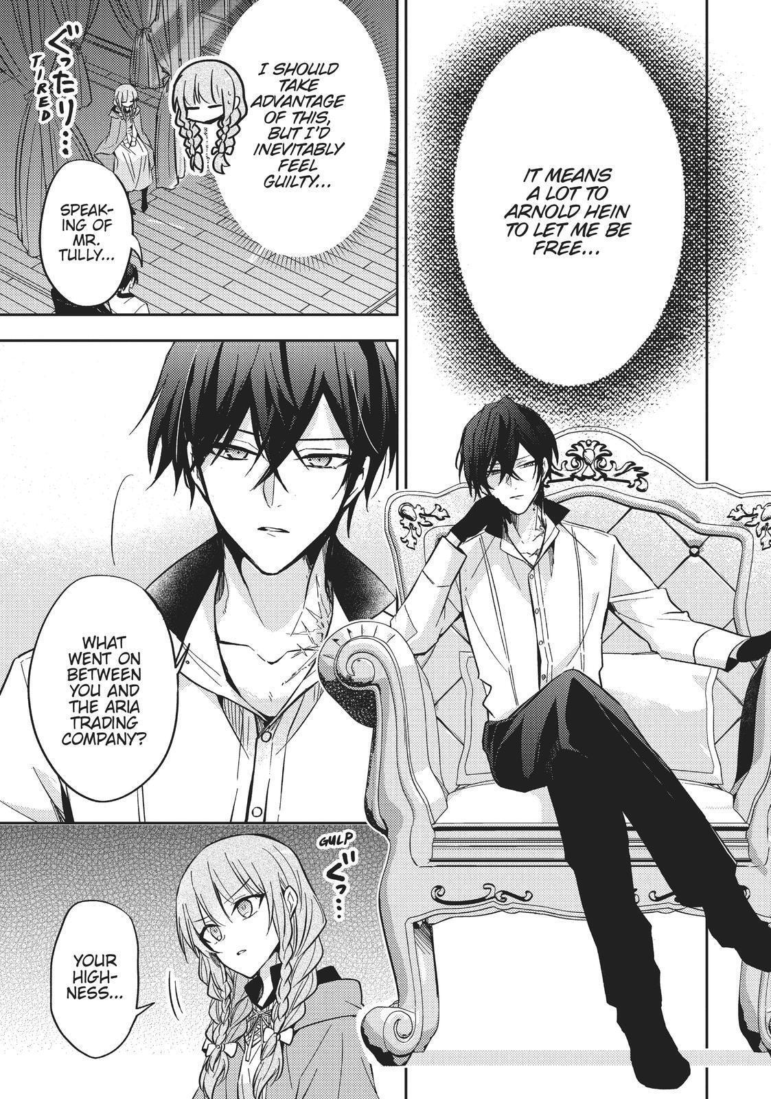 Loop 7-kaime no Akuyaku Reijou wa, Moto Tekikoku de Jiyuu Kimama na Hanayome Seikatsu o Mankitsu Suru Chapter 8 page 31 - 
