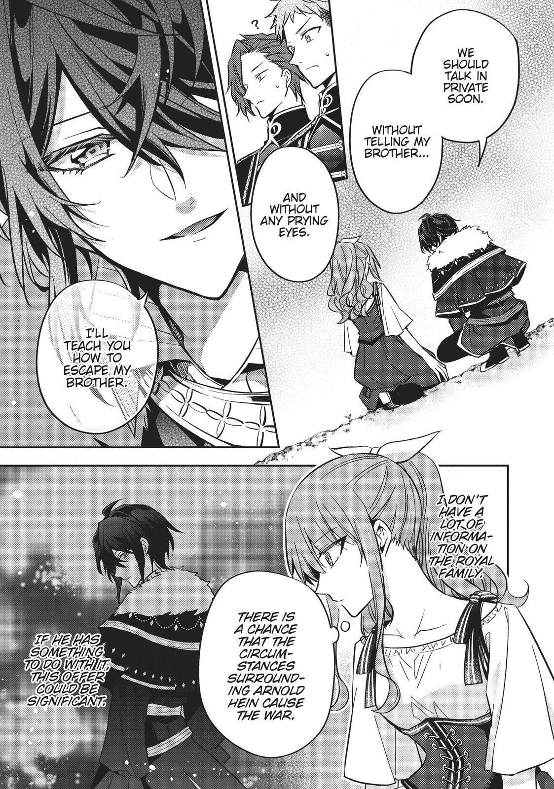 Loop 7-kaime no Akuyaku Reijou wa, Moto Tekikoku de Jiyuu Kimama na Hanayome Seikatsu o Mankitsu Suru Chapter 9 page 19 - 