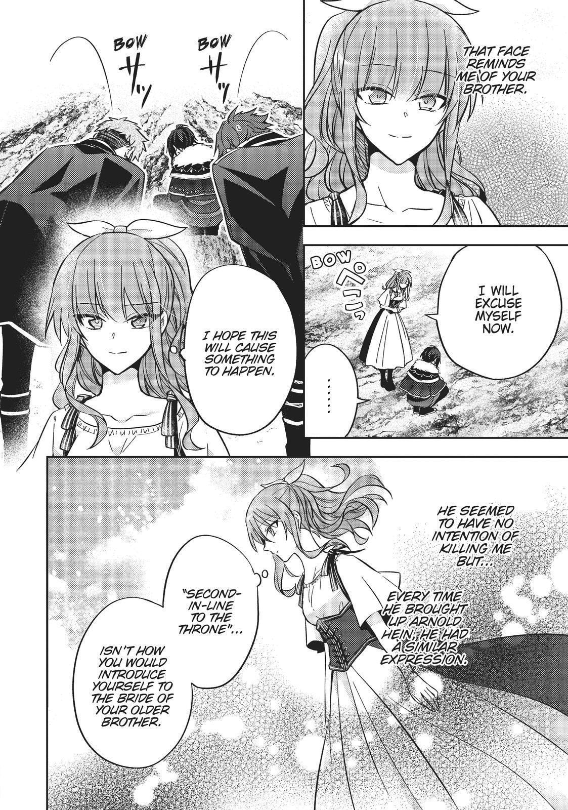 Loop 7-kaime no Akuyaku Reijou wa, Moto Tekikoku de Jiyuu Kimama na Hanayome Seikatsu o Mankitsu Suru Chapter 9 page 22 - 