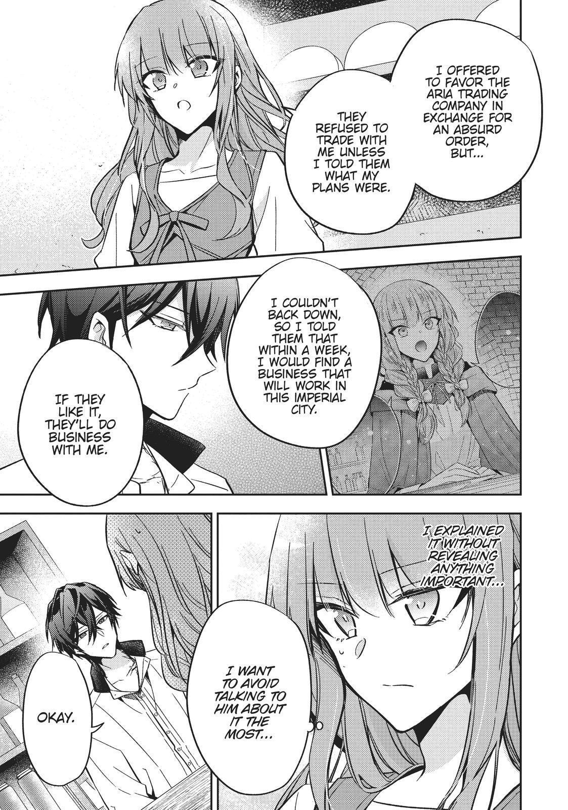 Loop 7-kaime no Akuyaku Reijou wa, Moto Tekikoku de Jiyuu Kimama na Hanayome Seikatsu o Mankitsu Suru Chapter 9 page 7 - 