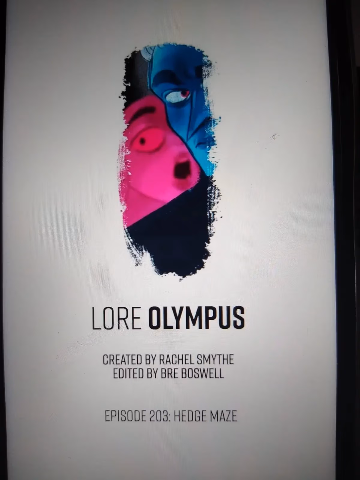 Lore Olympus Chapter 203 page 1 - 