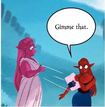 Lore Olympus Chapter 213 page 55 - 