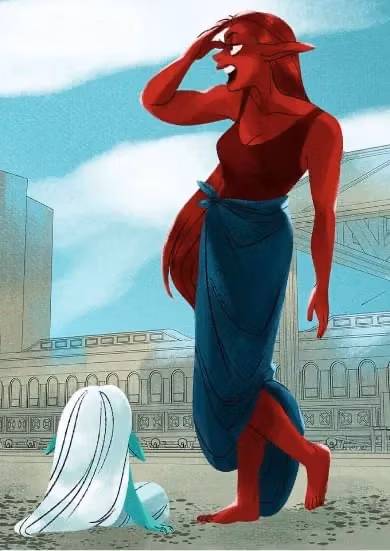 Lore Olympus Chapter 213 page 8 - 