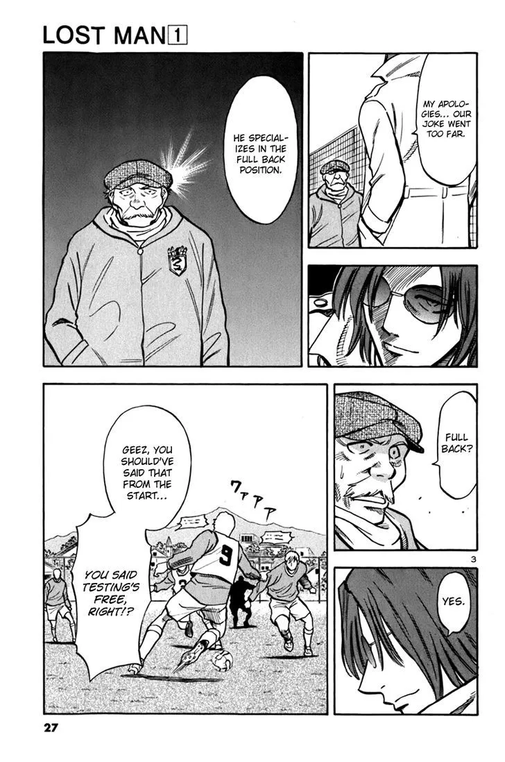 Lost Man Chapter 2 page 3 - 