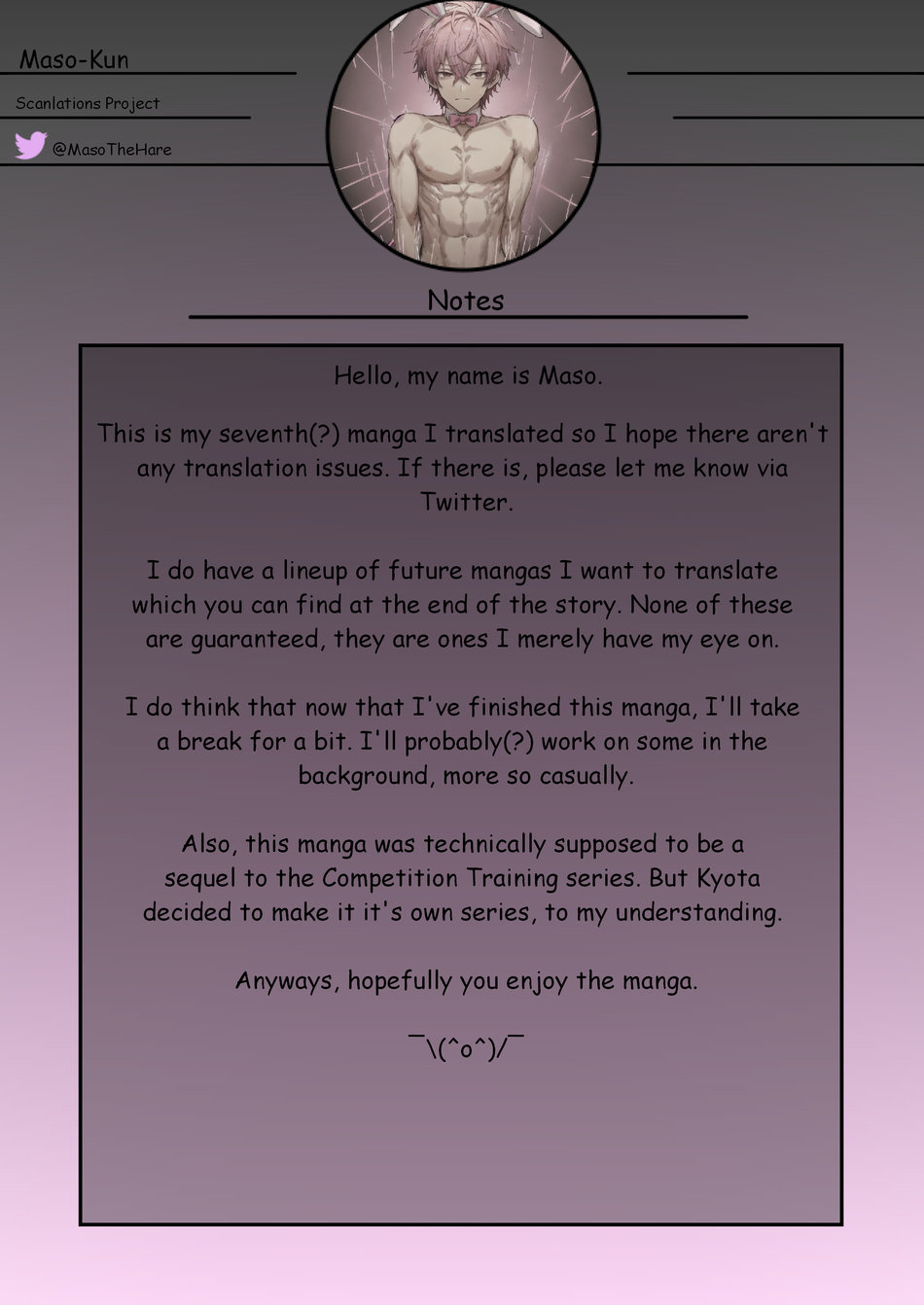 Love Competition Chapter 1 page 2 - 
