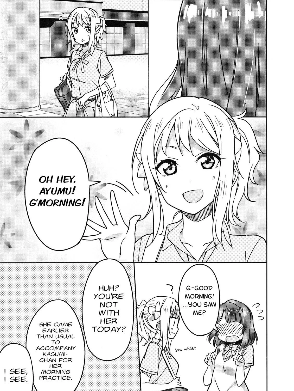 Love Live Nijigasaki High school Idol Club Tapestry Comic Book Chapter 1 page 29 - 