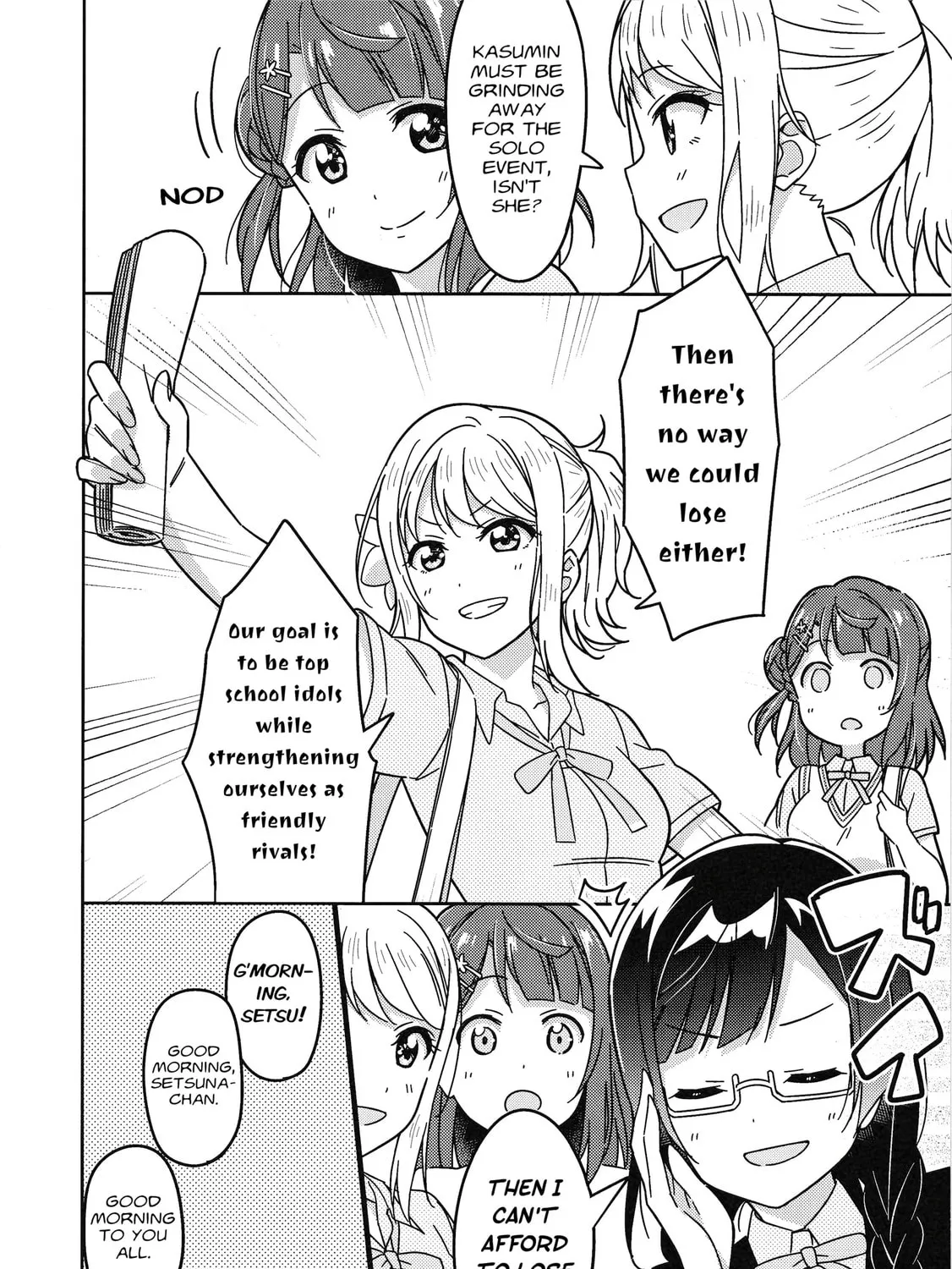 Love Live Nijigasaki High school Idol Club Tapestry Comic Book Chapter 1 page 31 - 