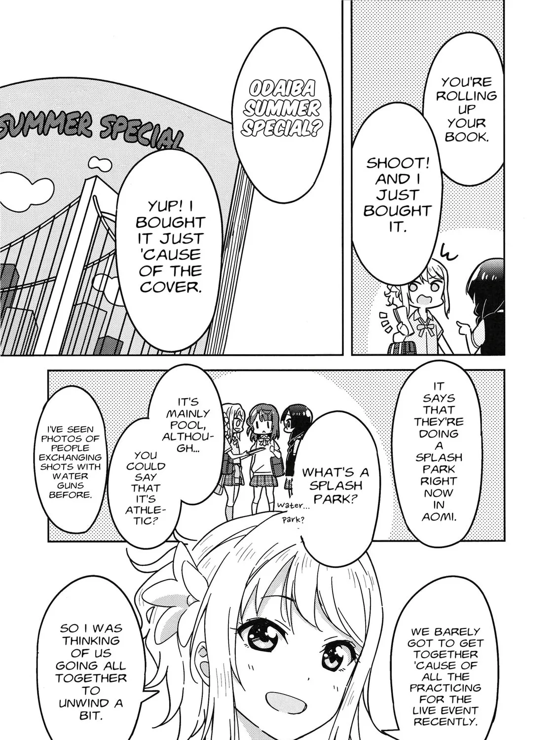 Love Live Nijigasaki High school Idol Club Tapestry Comic Book Chapter 1 page 33 - 