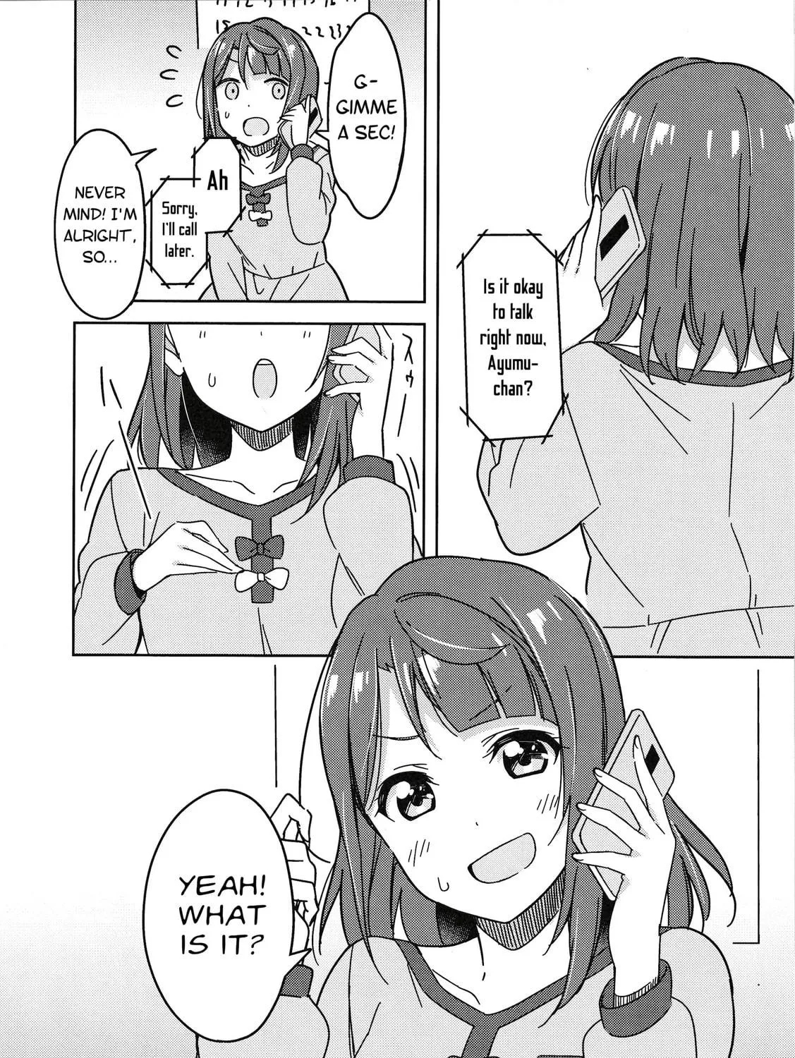 Love Live Nijigasaki High school Idol Club Tapestry Comic Book Chapter 1 page 59 - 