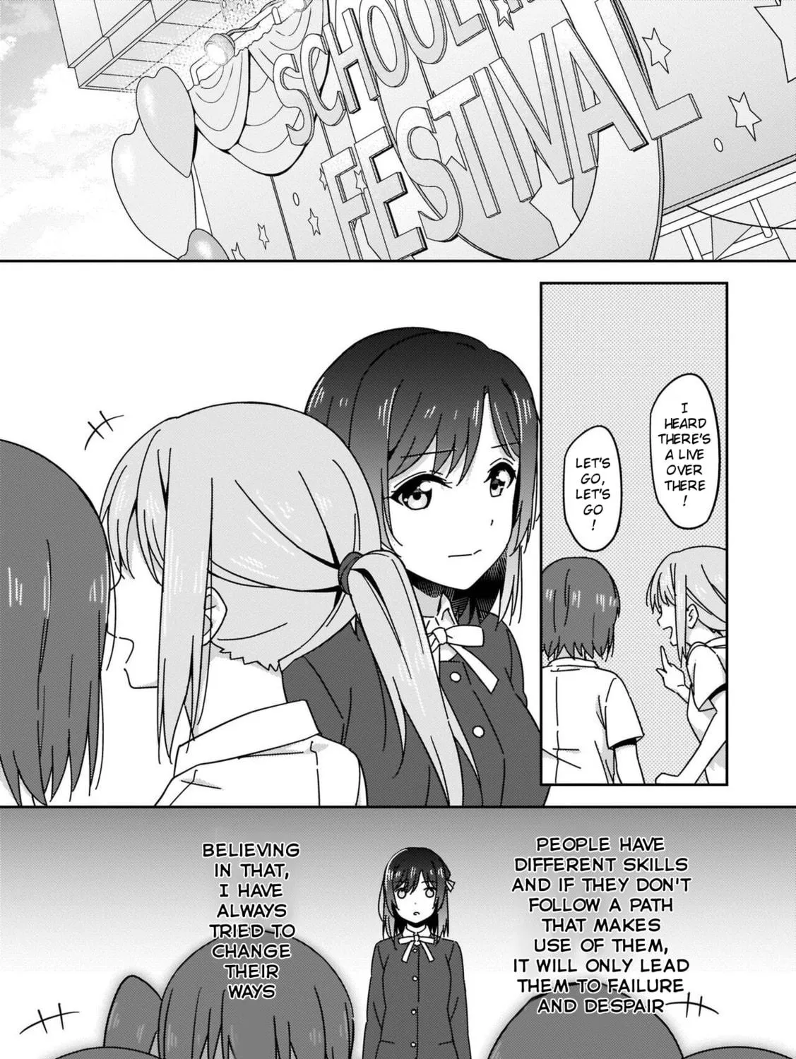 Love Live Nijigasaki High school Idol Club Tapestry Comic Book Chapter 11 page 41 - 
