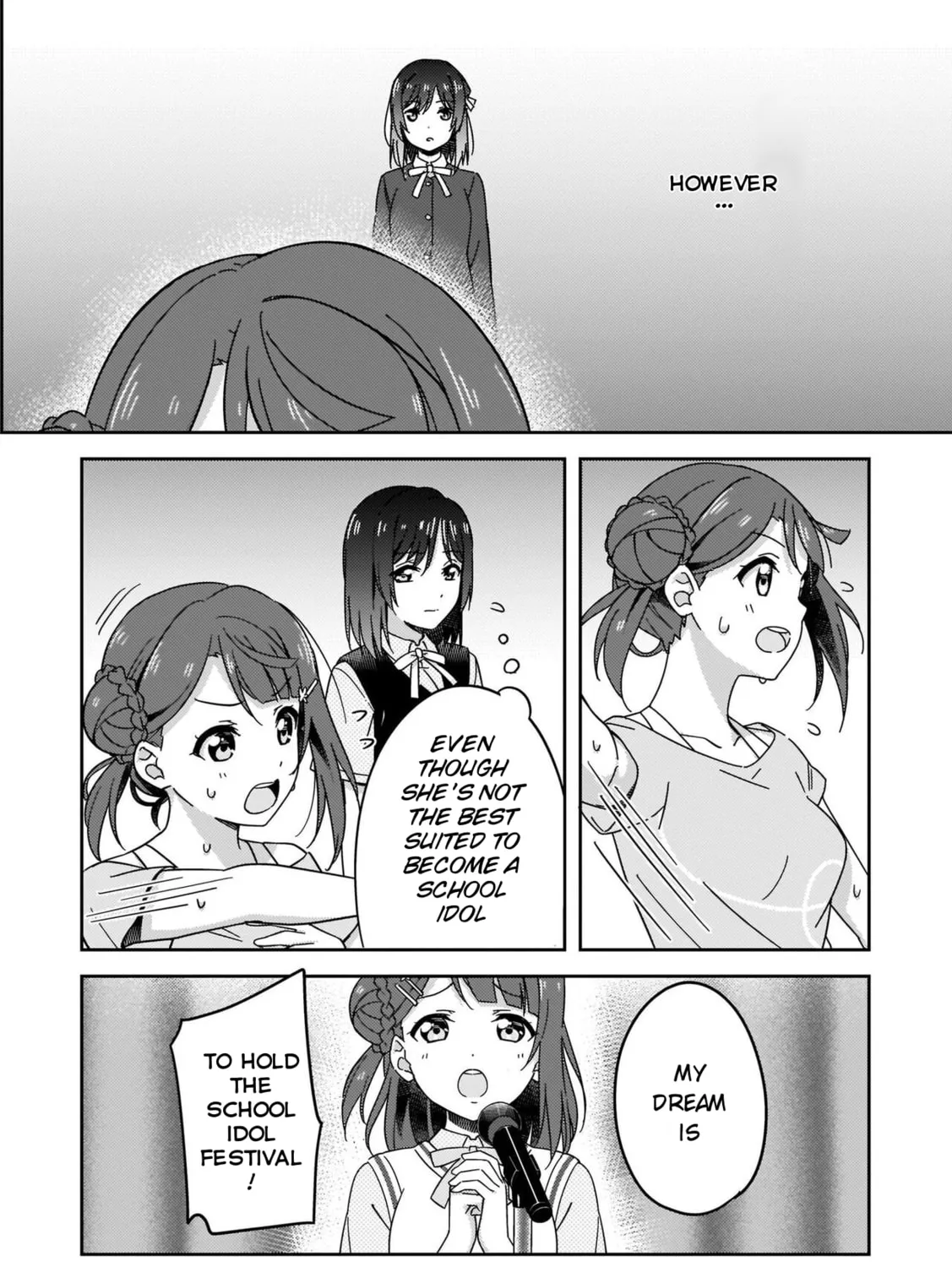 Love Live Nijigasaki High school Idol Club Tapestry Comic Book Chapter 11 page 43 - 