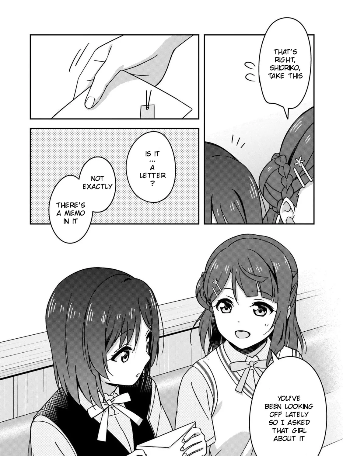 Love Live Nijigasaki High school Idol Club Tapestry Comic Book Chapter 11 page 61 - 