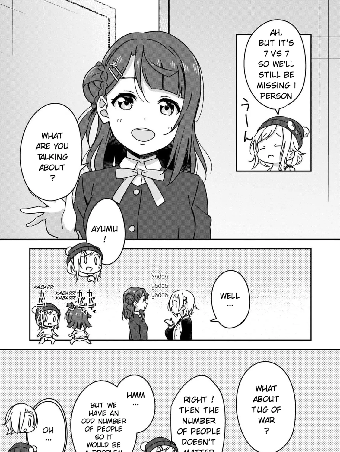 Love Live Nijigasaki High school Idol Club Tapestry Comic Book Chapter 12 page 25 - 