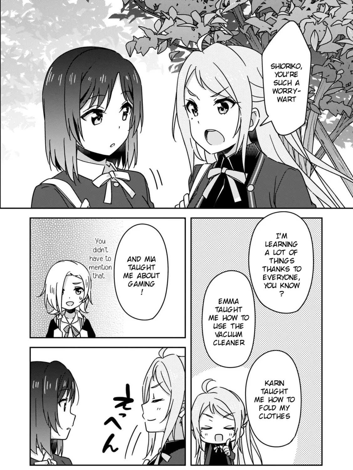 Love Live Nijigasaki High school Idol Club Tapestry Comic Book Chapter 13 page 21 - 